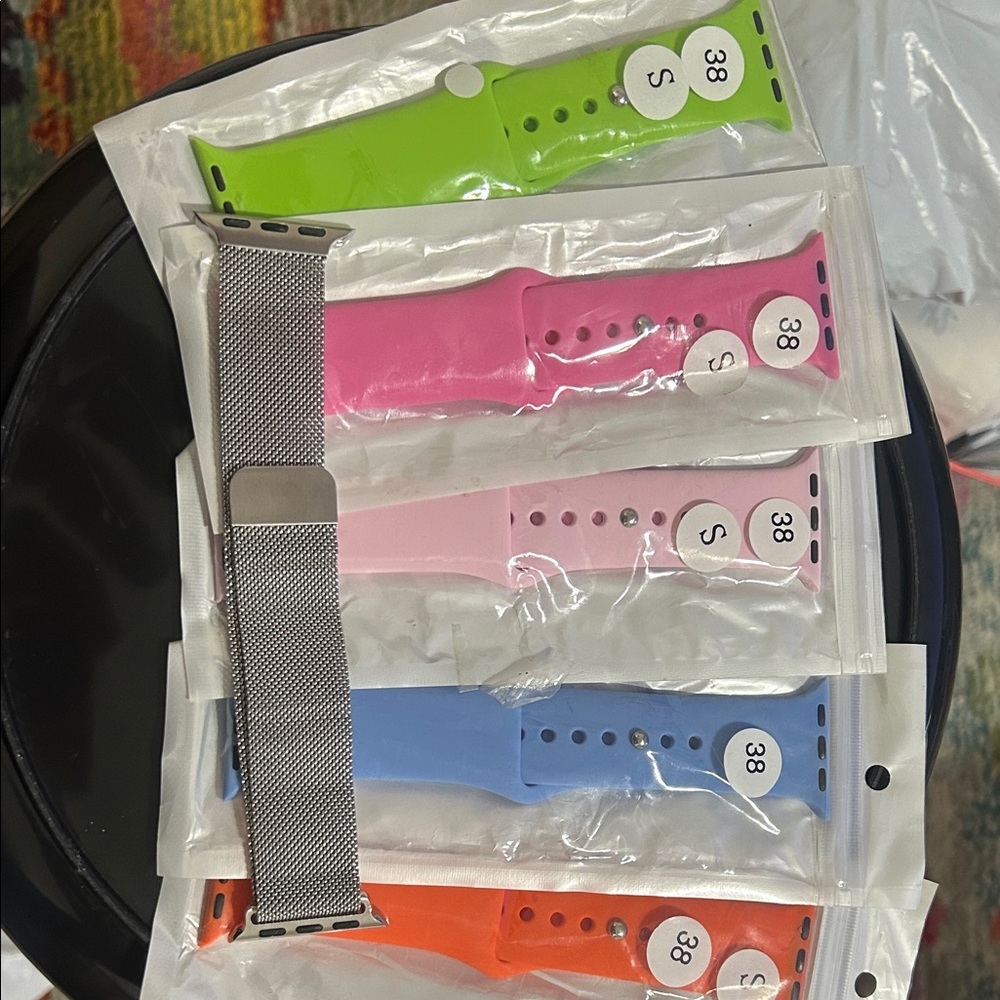 Colorful Watch Bands Set of 6 brand new